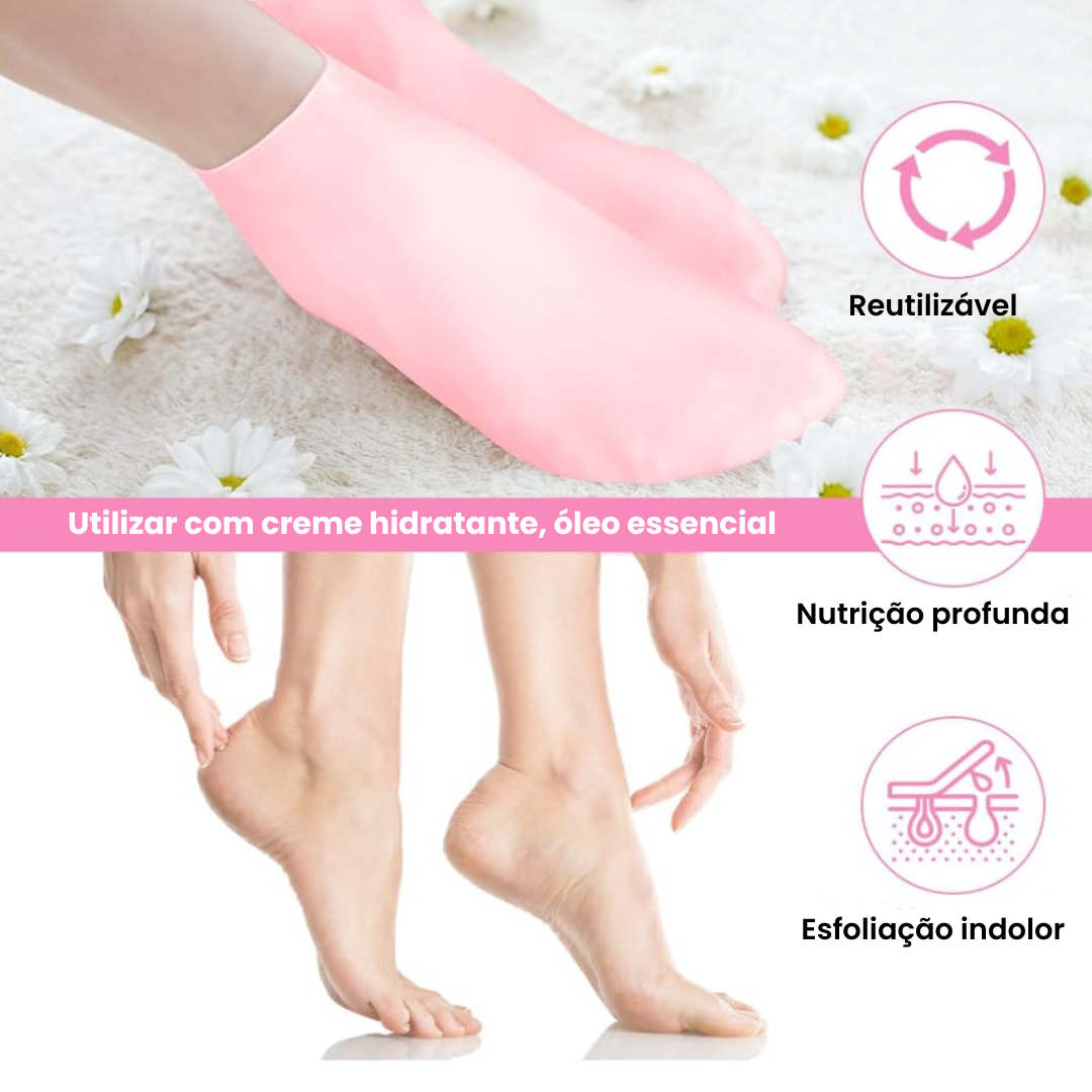 Meias de silicone spa - 2+1 grátis