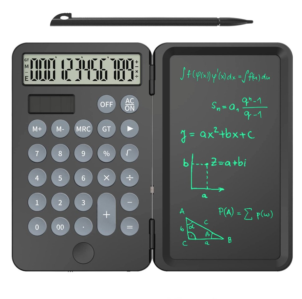 Calculadora solar com bloco de notas - Innovoda