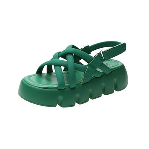 Chique de verão: Sandálias femininas de estilo aberto - Innovoda