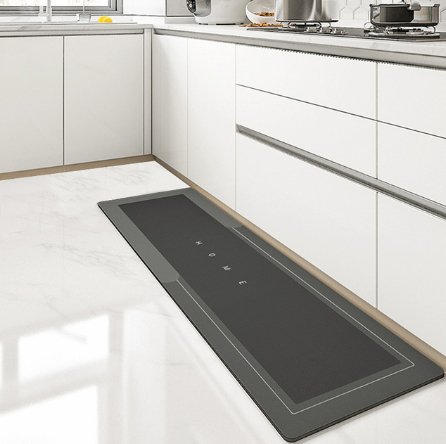 Conforto absorvente - Tapetes de interior versáteis - Tamanho grande