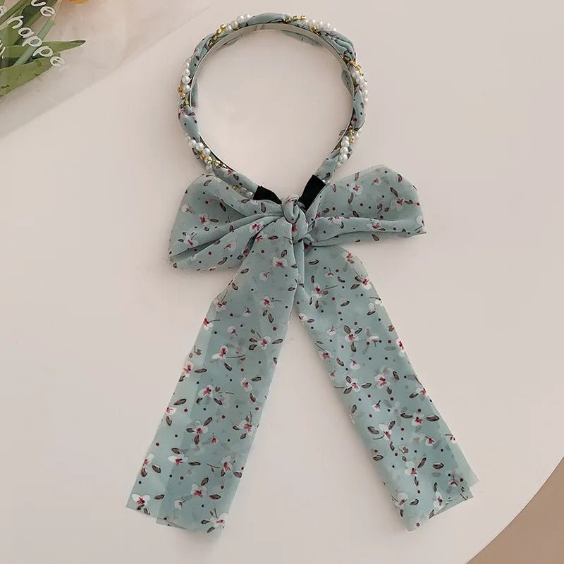 Faixa de cabeça com fita retro - Innovoda