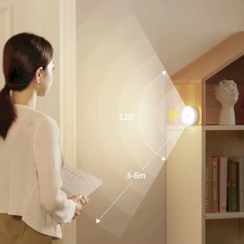 Iluminação com sensor inteligente: Luz nocturna com sensor de movimento - Innovoda