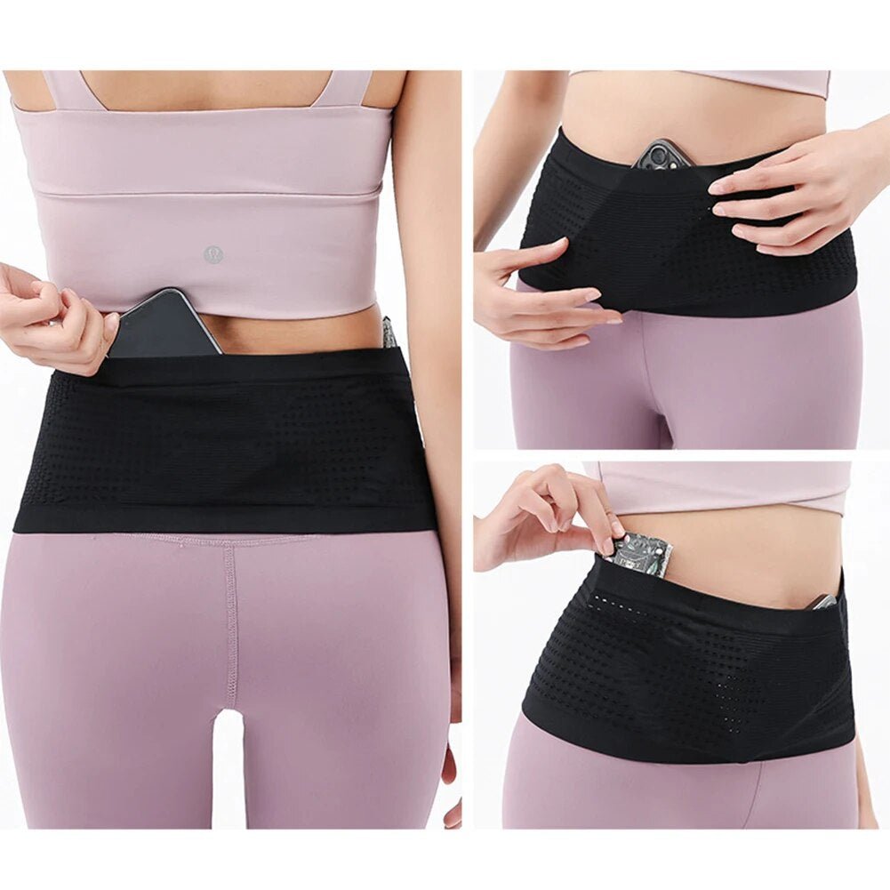 Liberdade sem costuras: A melhor bolsa de cintura invisível para o conforto em movimento - Innovoda