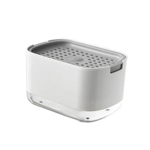 Limpeza da cozinha sem esforço: Dispensador de sabão com suporte para esponja - Innovoda