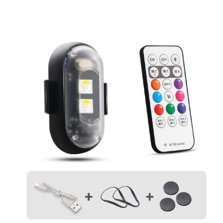 Luz de segurança LED de 360°: conduza com total confiança - Innovoda