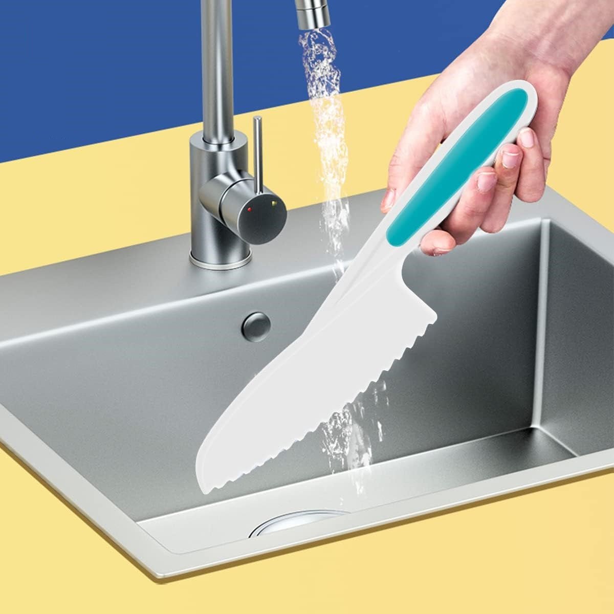 Pequenos cozinheiros em formação: Conjunto de facas de cozinha para crianças - Innovoda