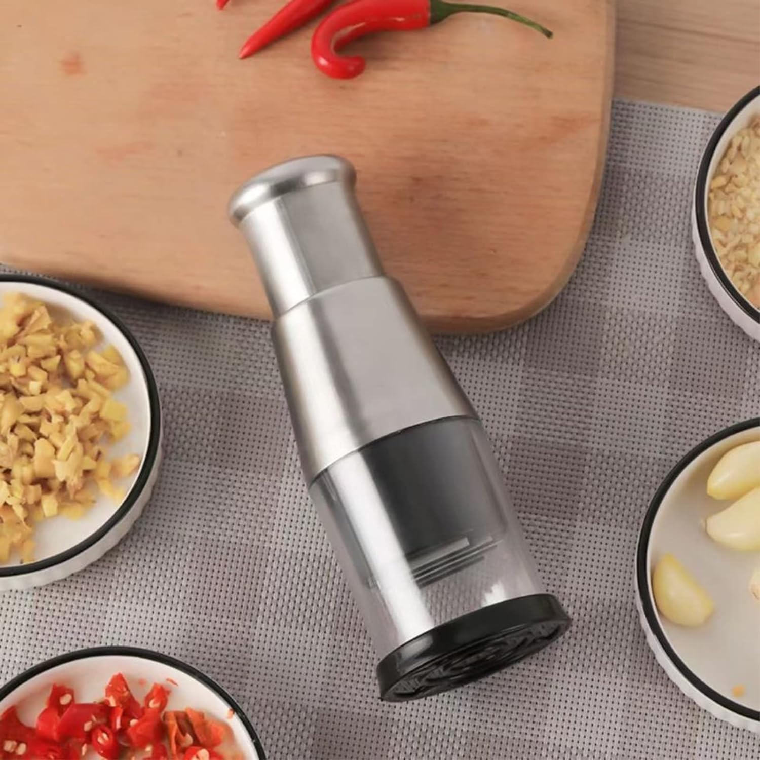 Precisão na ponta dos seus dedos: O melhor picador de alho prensado - Innovoda