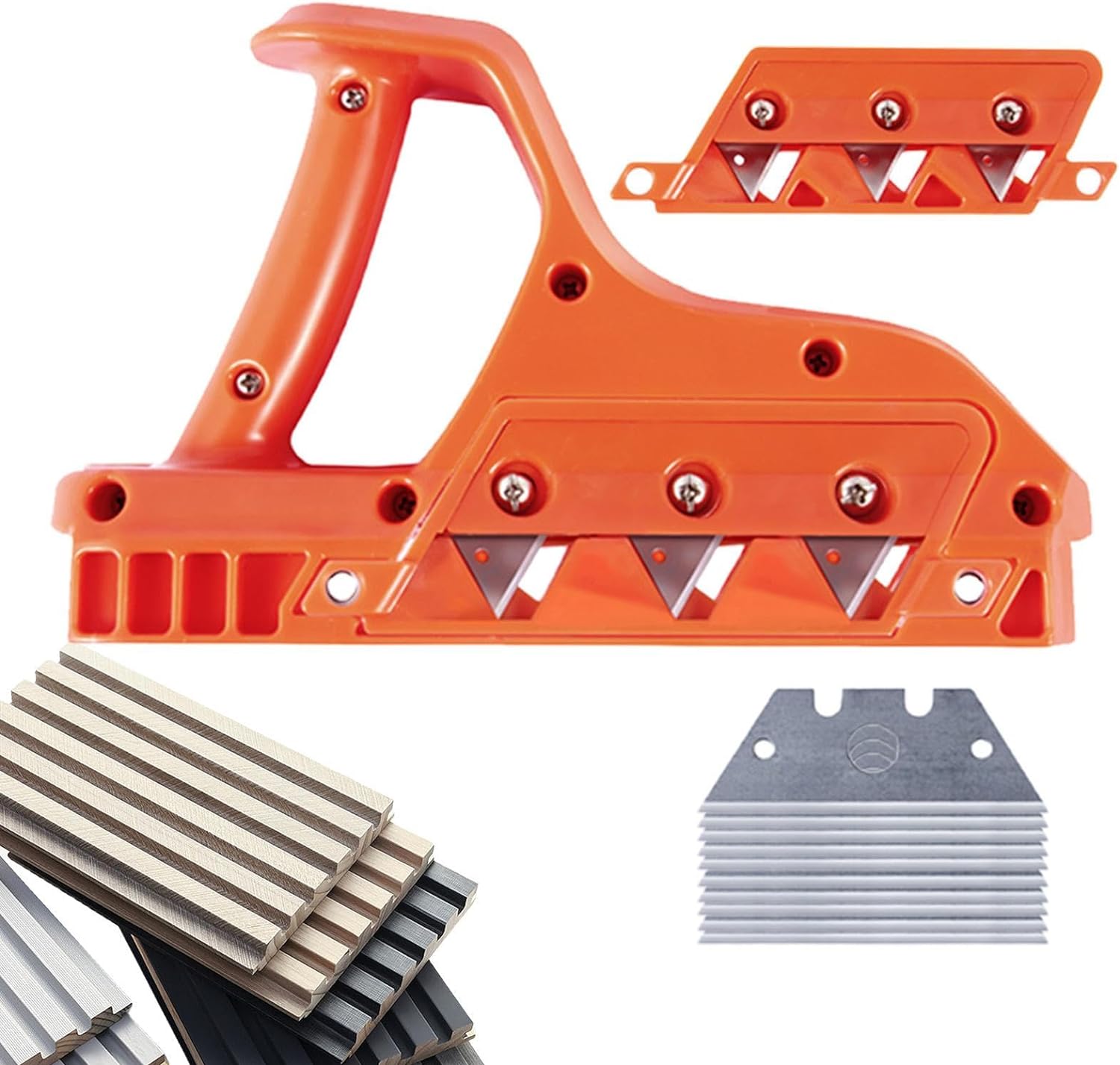 Simplificar o trabalho em madeira: Plaina manual Ferramenta de corte de placas de gesso - Innovoda