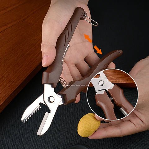 Abrir castanhas sem esforço: alicate de abertura de castanhas regulável - Innovoda