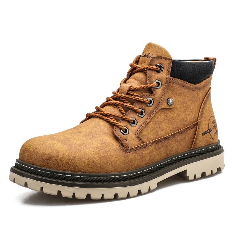 Botas de couro de cano alto para homem: Estilo, conforto e durabilidade combinados - Innovoda