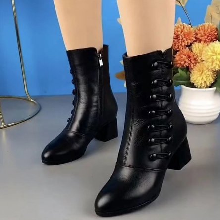 Botas de couro elegantes: a harmonia perfeita entre conforto e estilo! - Innovoda