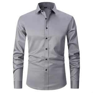 Camisa formal, elástica, sem ferro - Innovoda