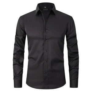 Camisa formal, elástica, sem ferro - Innovoda