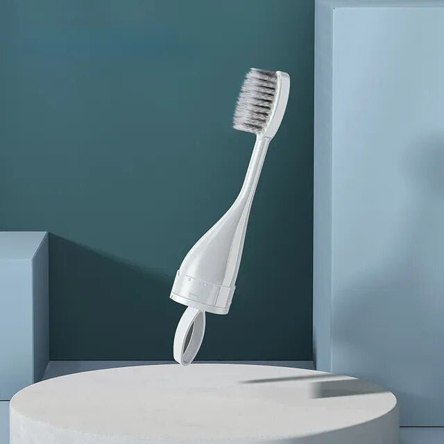 Companheiro de cuidados orais em viagem: Escova de dentes dobrável portátil