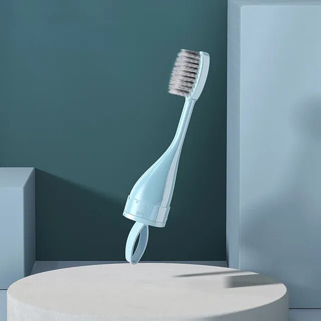 Companheiro de cuidados orais em viagem: Escova de dentes dobrável portátil
