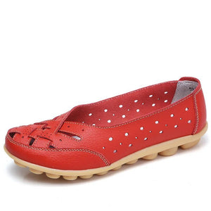 Elevar o conforto e o estilo com os mocassins de couro genuíno para mulher - Innovoda
