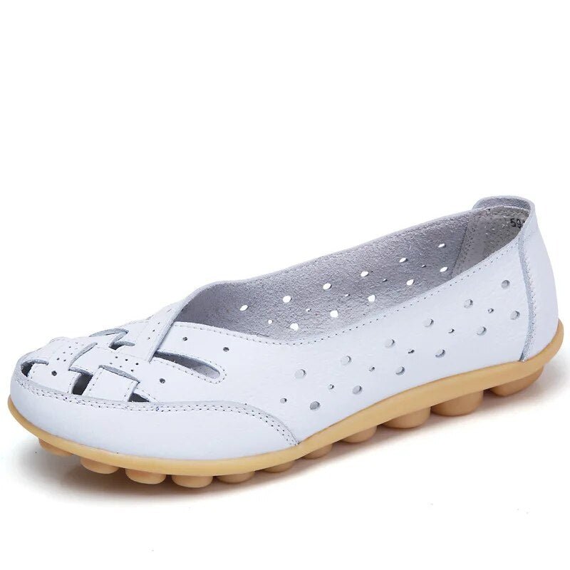 Elevar o conforto e o estilo com os mocassins de couro genuíno para mulher - Innovoda