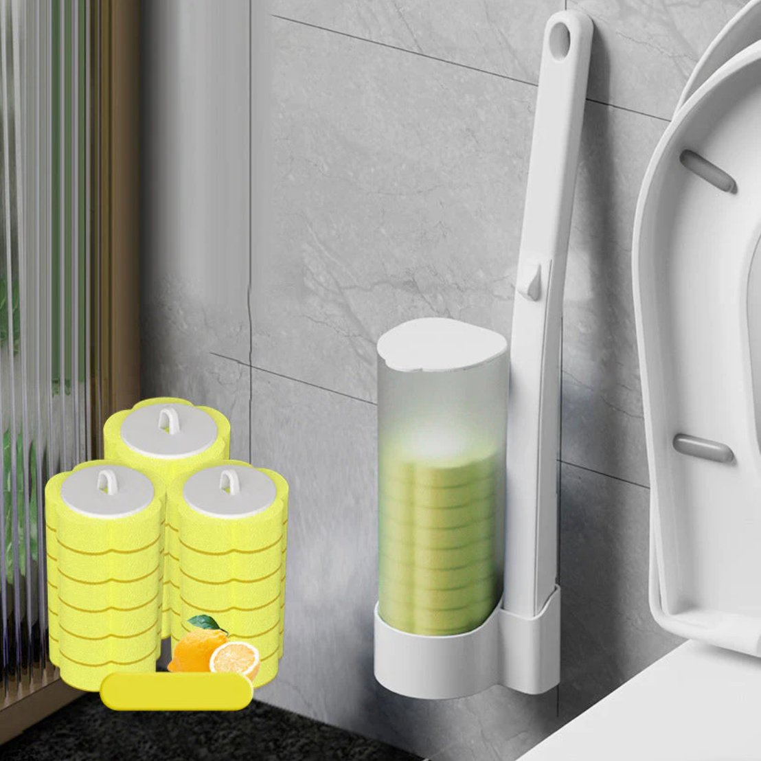 Escova sanitária descartável - Limpeza óptima - Innovoda