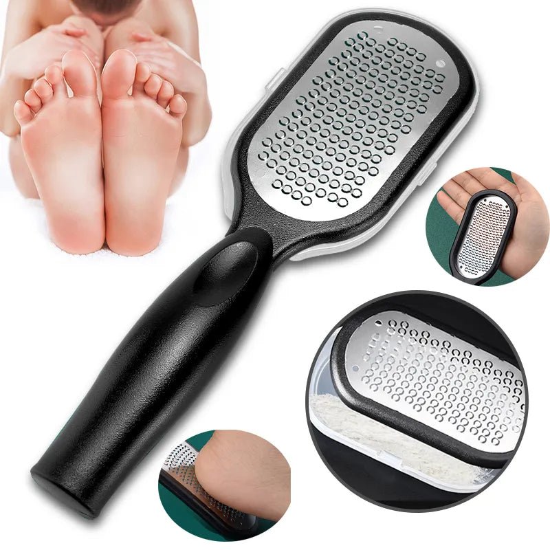 Pés lisos e sedosos: a lixadora de pés em aço inoxidável - Innovoda