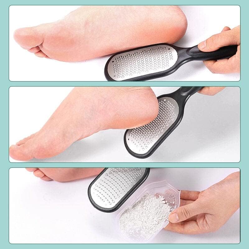 Pés lisos e sedosos: a lixadora de pés em aço inoxidável - Innovoda