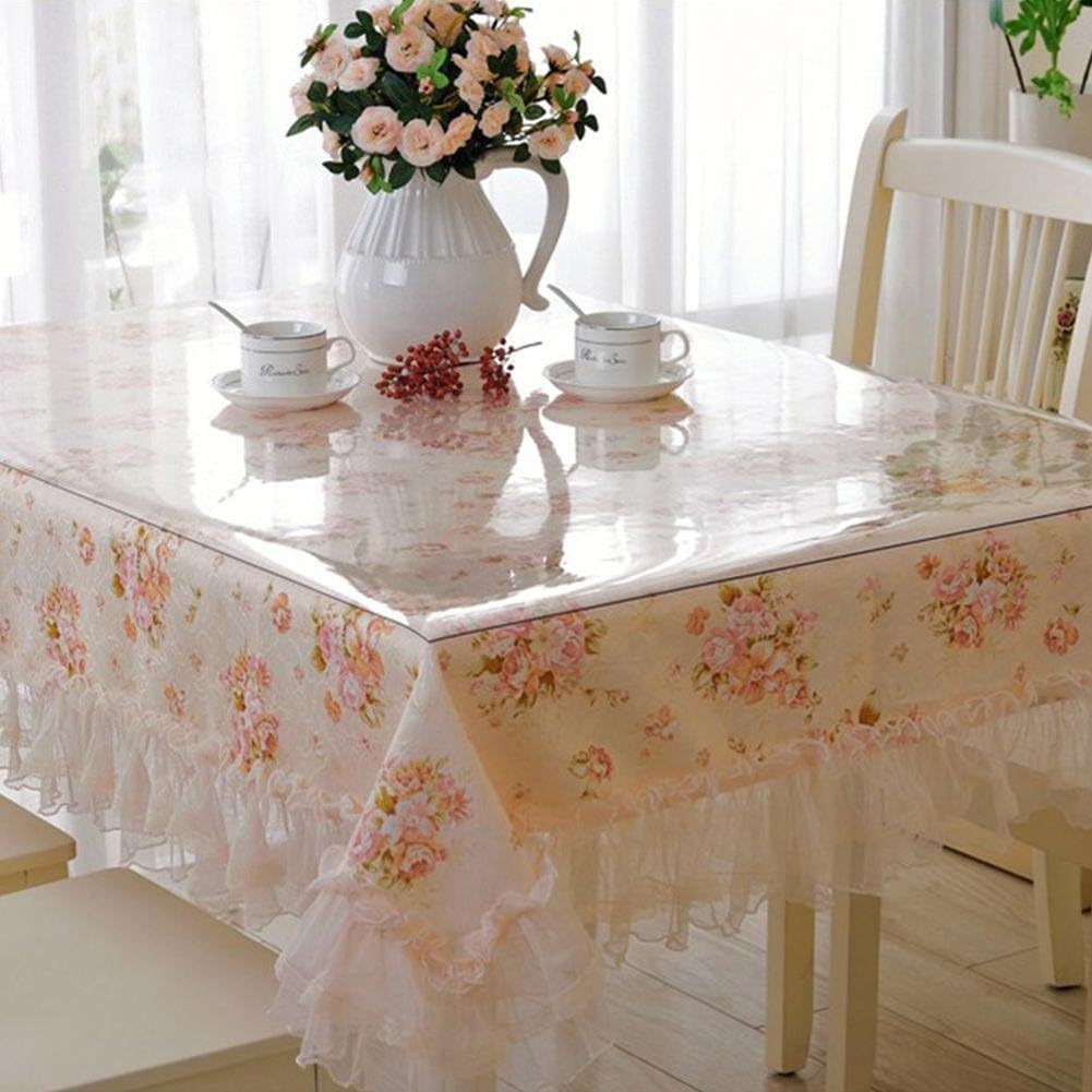 Proteção de mesa simplificada: Película protetora transparente para toalhas de mesa - Innovoda