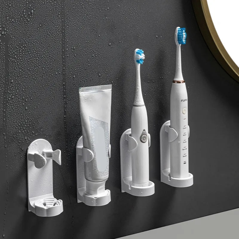 Solução de higiene inteligente: Suporte para escova de dentes eléctrica de parede - Innovoda