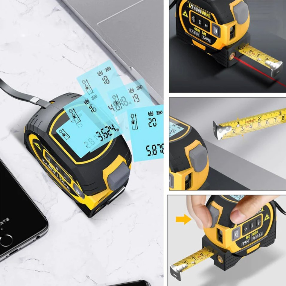 Telémetro laser 60m - Precisão redefinida - Innovoda